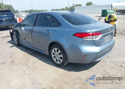 2020 Toyota Corolla Le z USA, uszkodzony, nr VIN JTDEPRAE2LJ021463